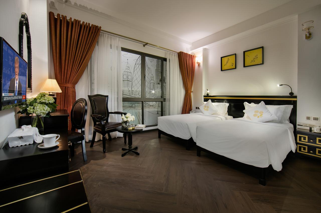 Hanoi Center Silk Premium Hotel & Spa & Travel Exterior foto